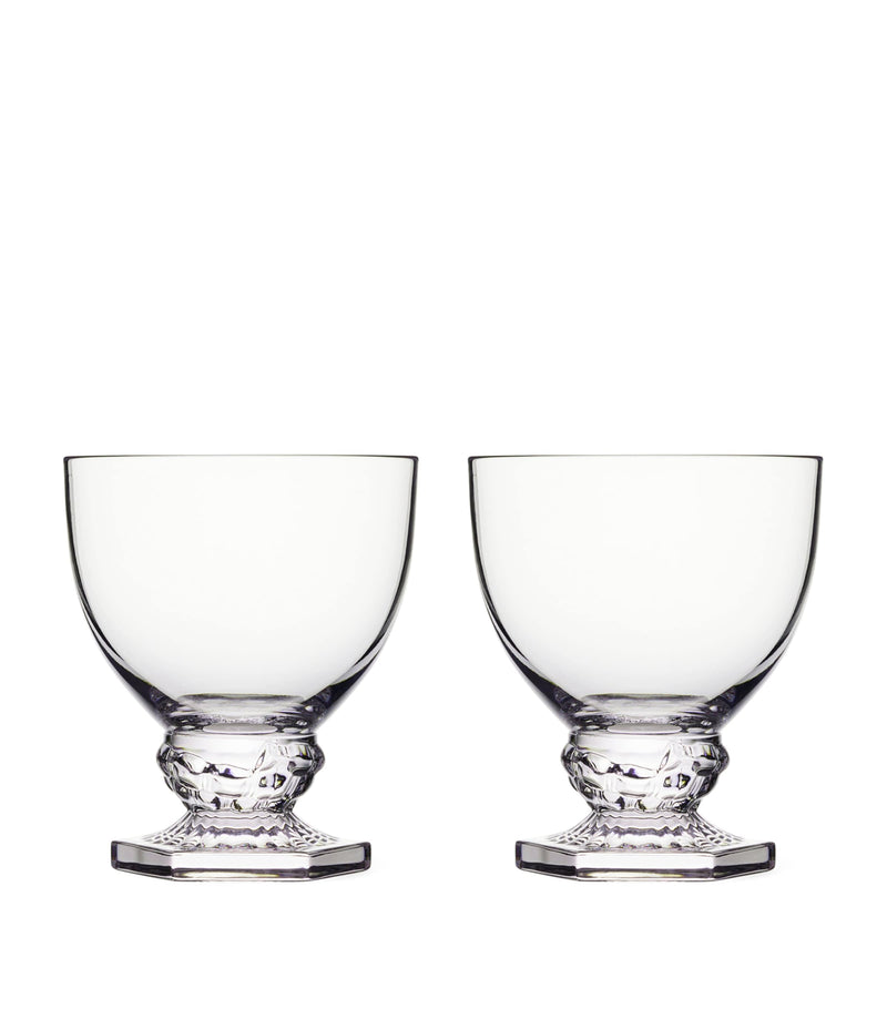 Royal Copenhagen Aurora 270ml water glasses, imported from the UK