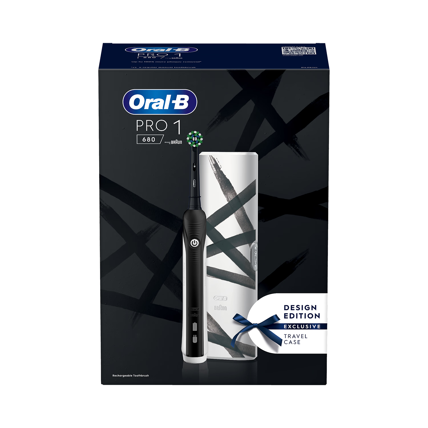 Oral-B Pro Series 1 680 black electric toothbrush (British brand)