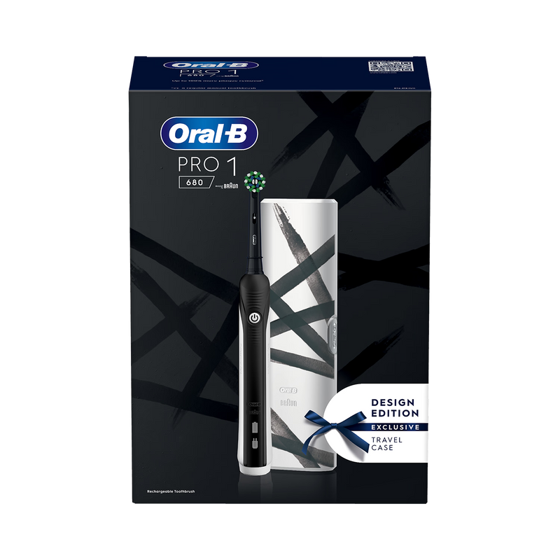 Oral-B Pro Series 1 680 black electric toothbrush (British brand)
