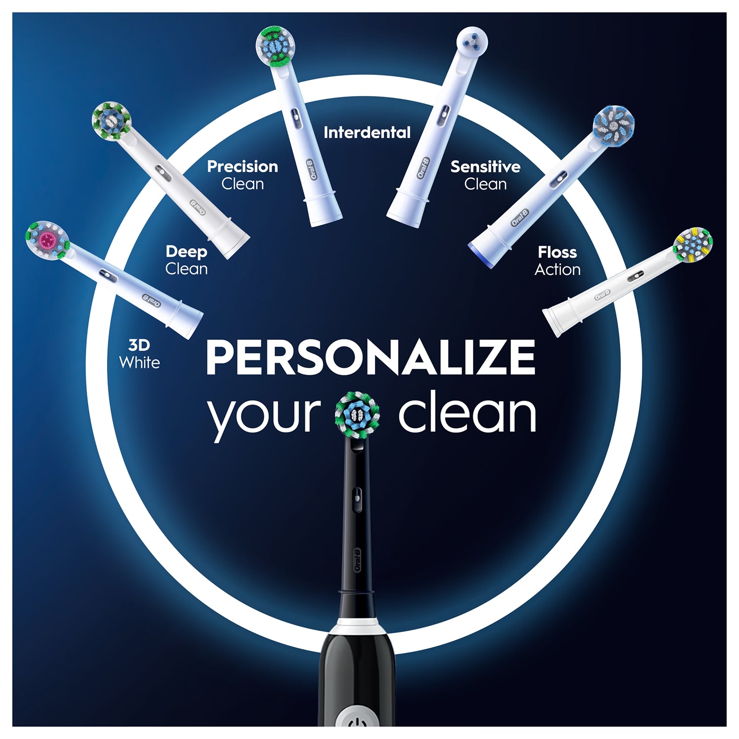 Oral-B Pro Series 1 680 black electric toothbrush (British brand)