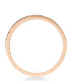 Cartier LOVE wedding band rose gold diamond pave (British brand)