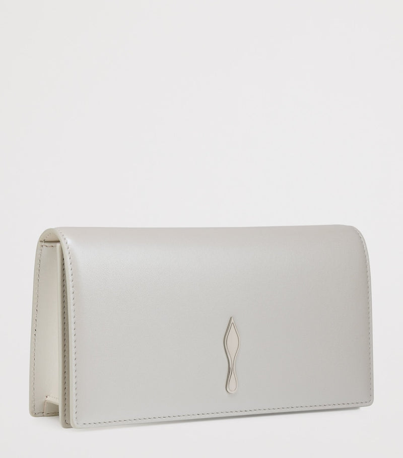 Christian Louboutin Bettina nappa leather clutch bag, UK version