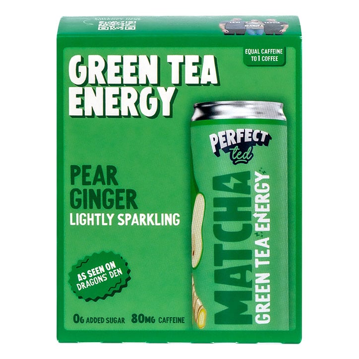 PerfectTed Matcha Pineapple Yuzu Energy Drink 250ml New In: Food & Drink Holland&Barrett   