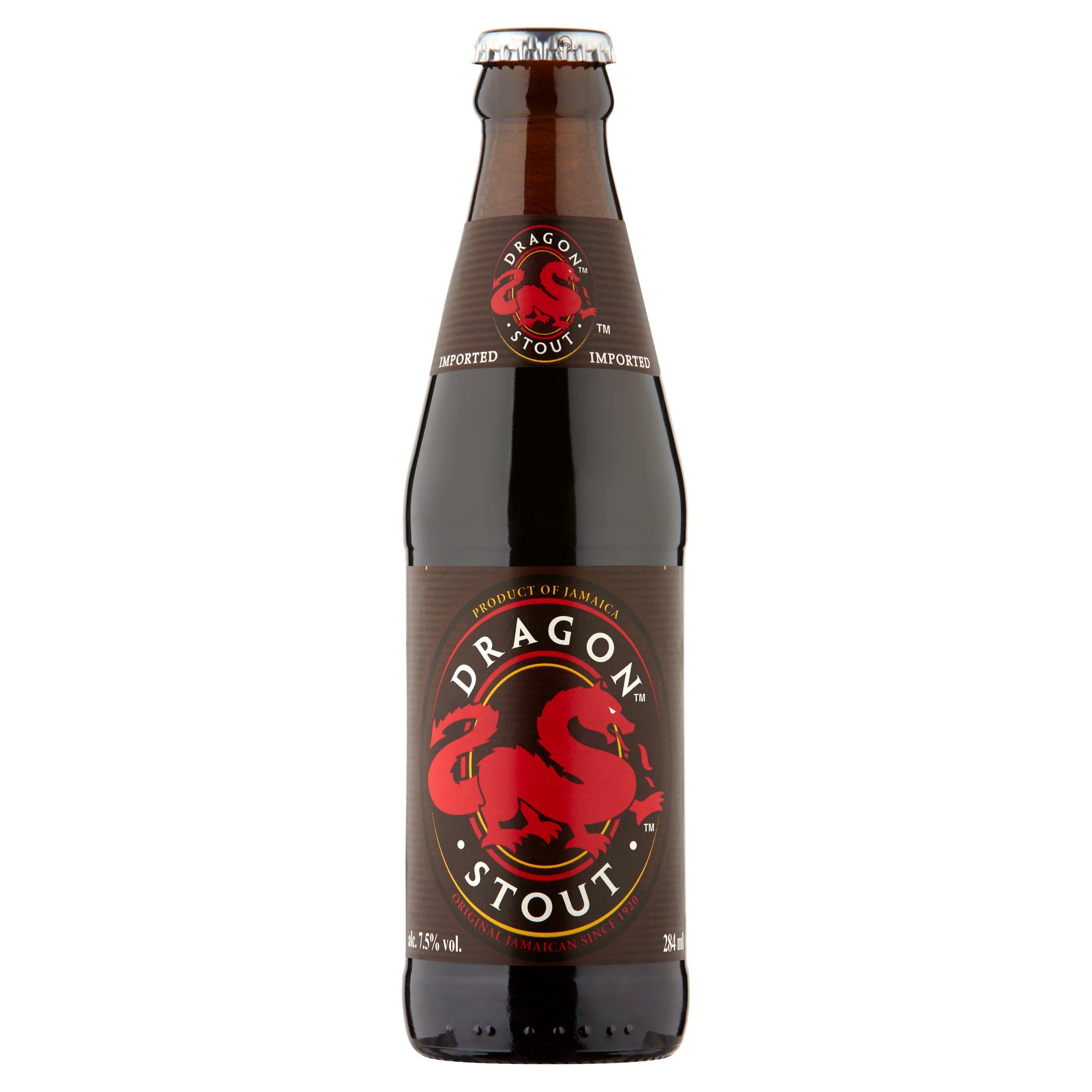 Dragon Stout Bottle 284ml All beer Sainsburys   