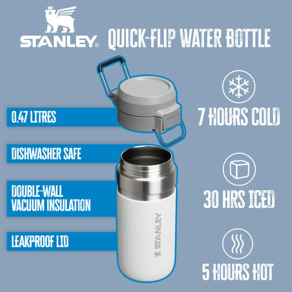 Stanley water bottle Quick-Flip 0.47L - British product