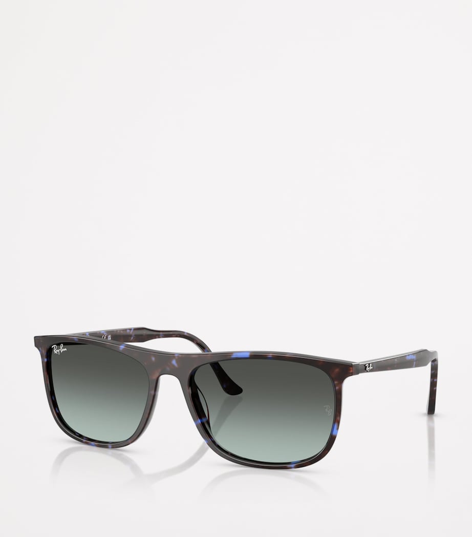 Ray-Ban RB2216 rectangle sunglasses acetate (British brand)