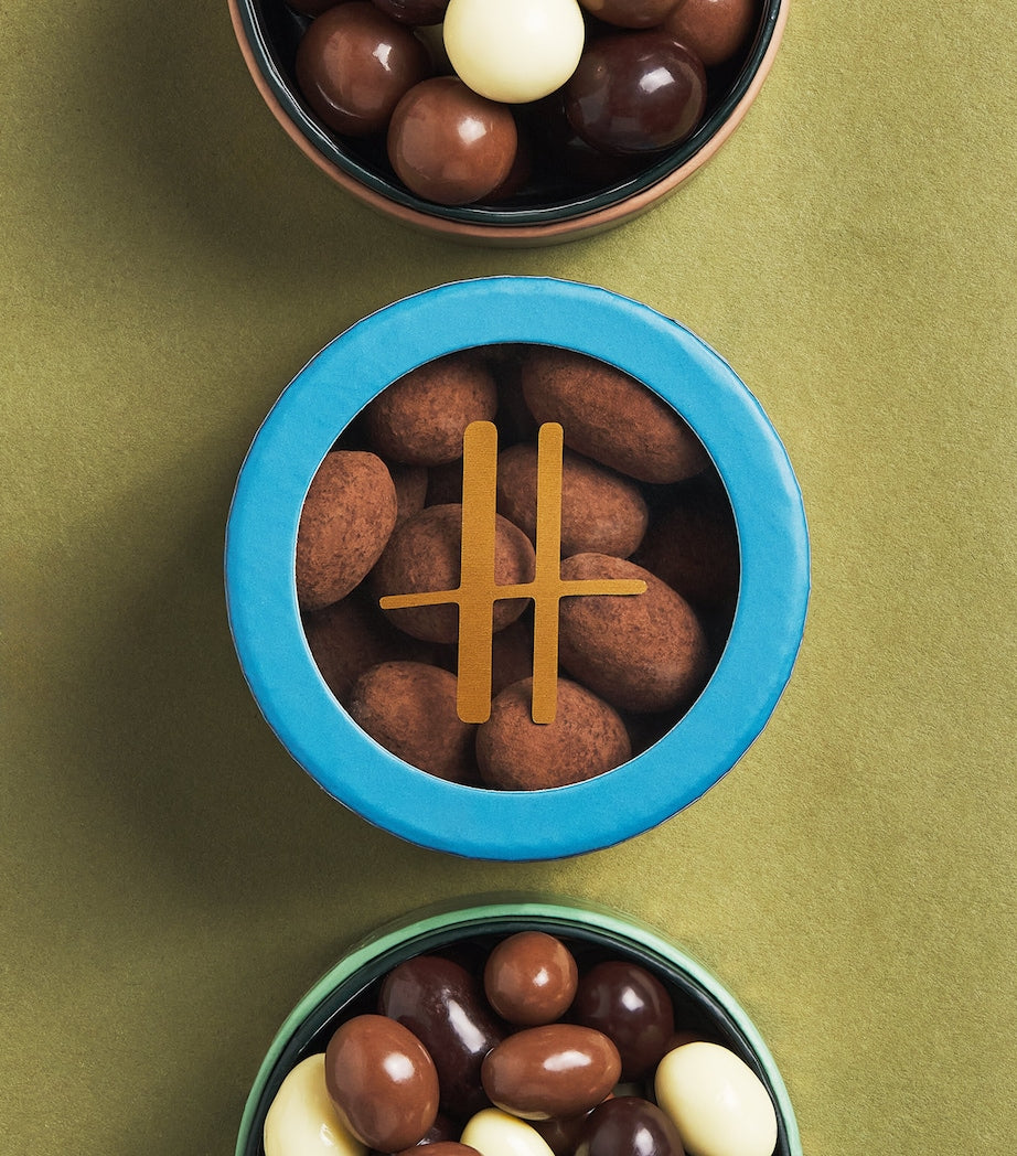 Harrods Mini Drum Chocolate Nuts Gift Set 300g - British product