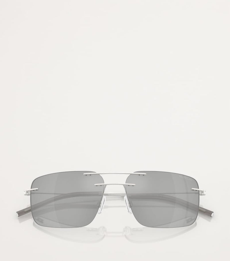 Moncler Steel sunglasses ME4003, imported from the UK