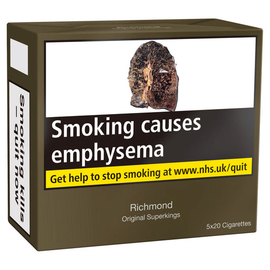 Richmond Original Superkings Cigarettes Multipack GOODS ASDA   