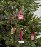 Harrods tree decorations set of 4 London icons - British product