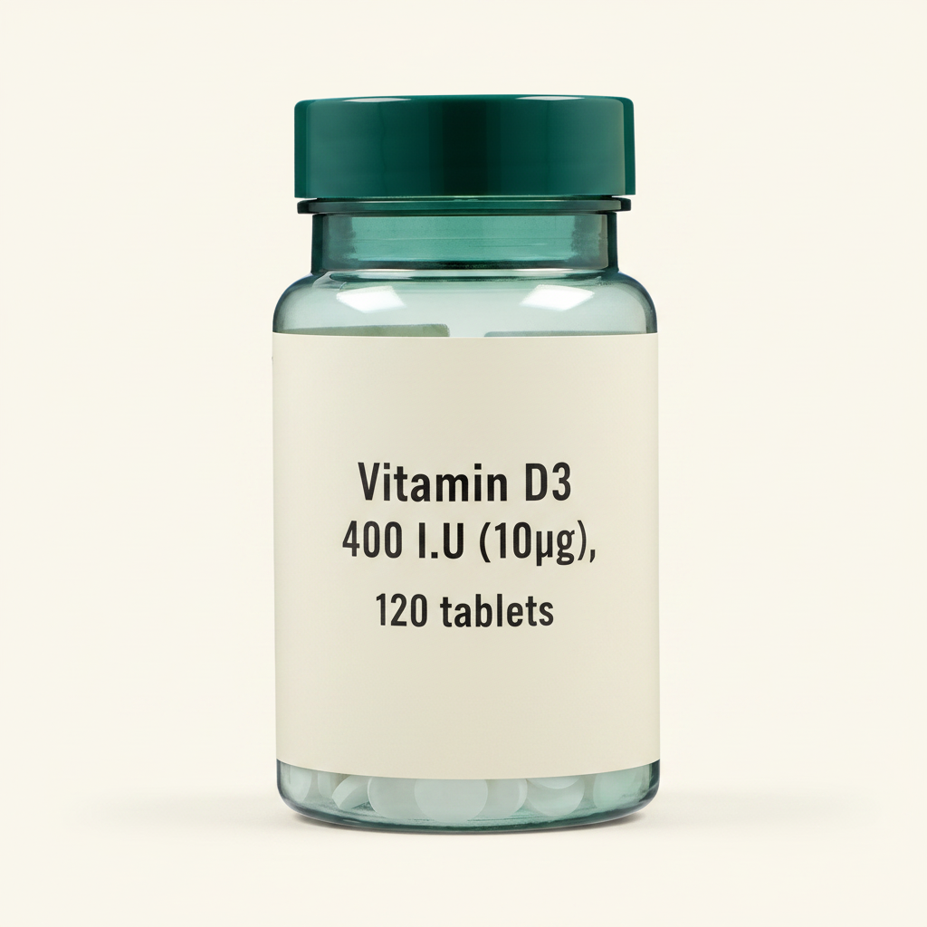 Holland & Barrett Vitamin D3 400 I.U. 10μg 90 Tablets