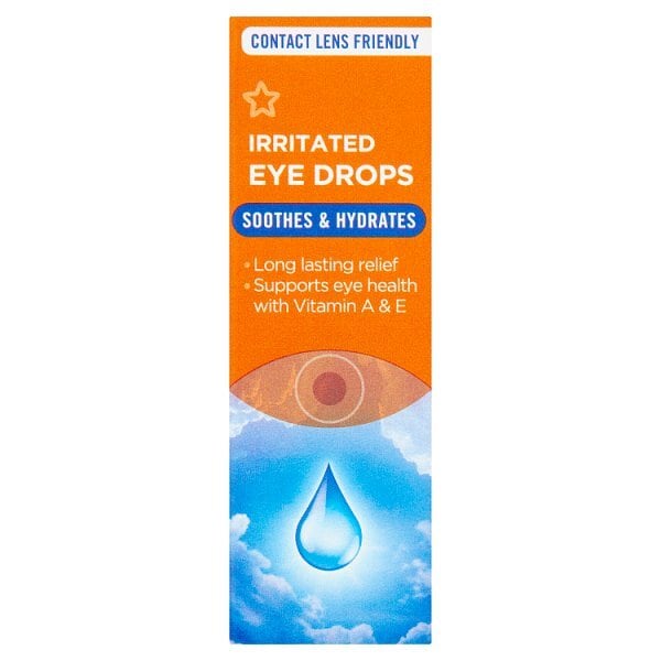 Superdrug Irritated Eye Drops 10ml