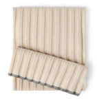 Brunello Cucinelli cashmere ribbed scarf accessory, UK version