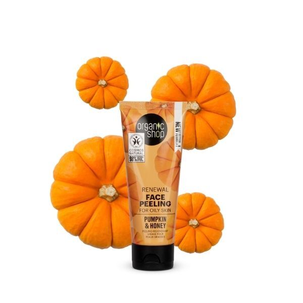 Organic Shop face peeling for oily skin 75ml (British brand)
