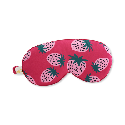 Holland & Barrett Smug Cloud Padded Satin Sleep Mask Strawberry Dreams- Buy online at McGrocer