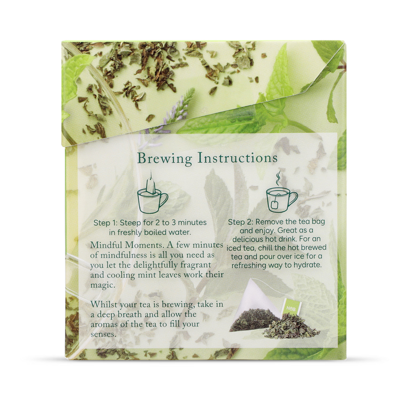 Holland & Barrett peppermint tea 15 bags, UK version