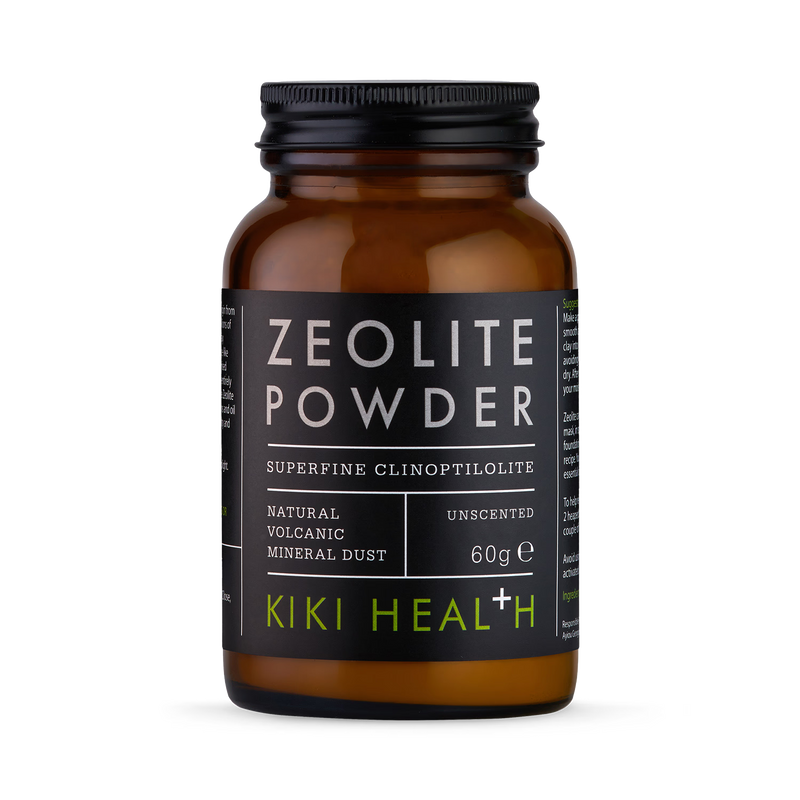 Zeolite powder 60g for detoxifying face and body mask (British brand)