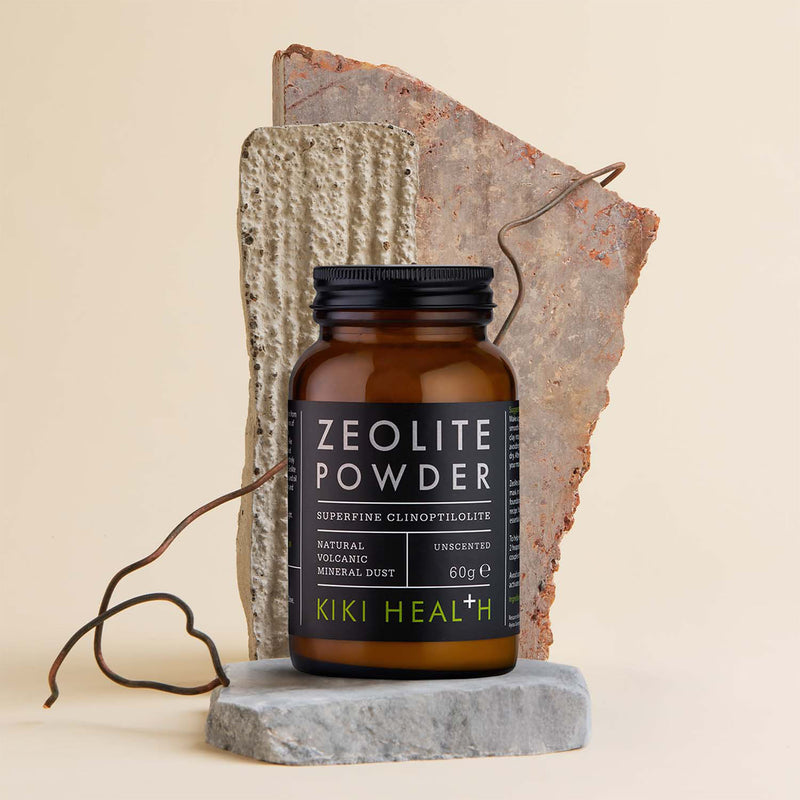 Zeolite powder 60g for detoxifying face and body mask (British brand)