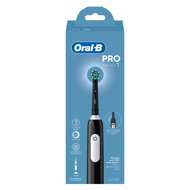 Oral-B Pro Series 1 black electric toothbrush - British product