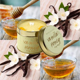 Bomb Cosmetics Vanilla Honey scented candle 180g, imported from the UK