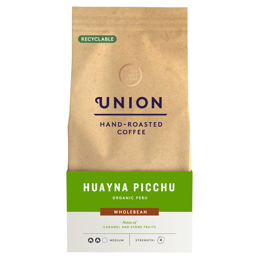 Union Hand Roasted Coffee Huayna Picchu 200g GOODS Sainsburys   