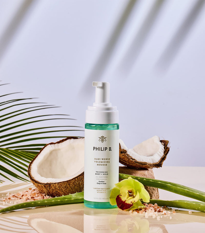 Philip B Maui Wowie Volumizing Mousse 163ml, imported from the UK