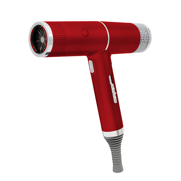 Zenten hair dryer red satin T-shape, imported from the UK