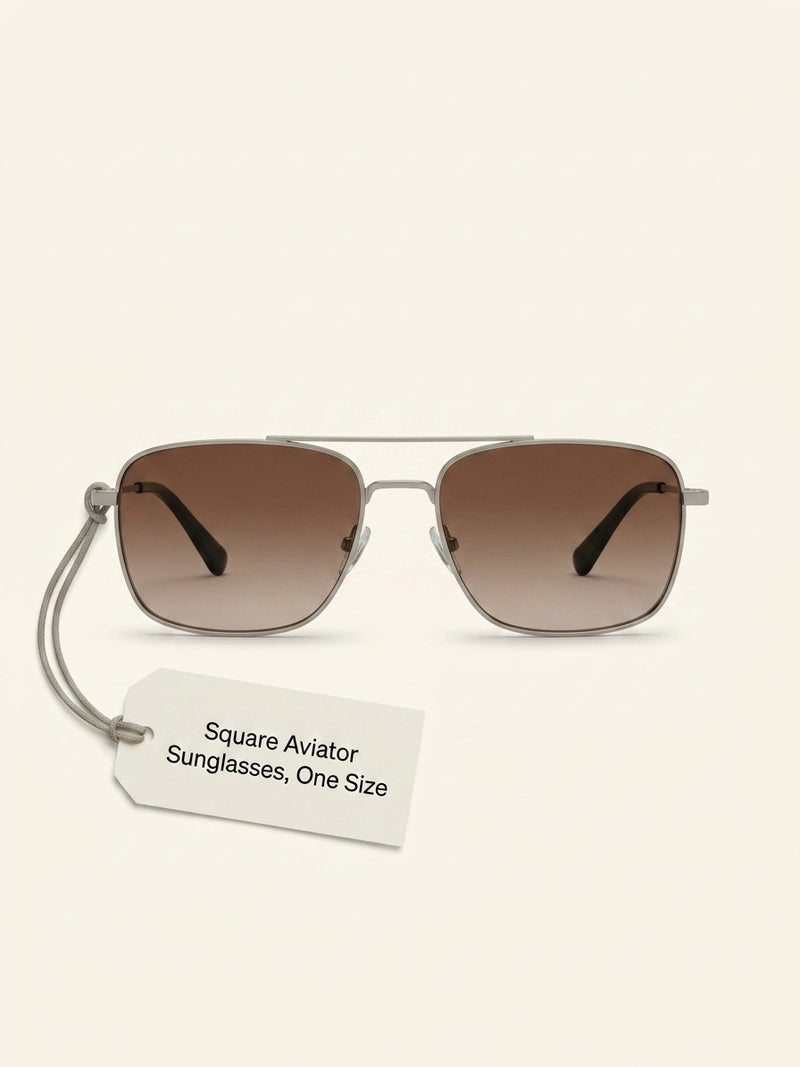 Burberry BE3170 rectangular metal sunglasses, UK version