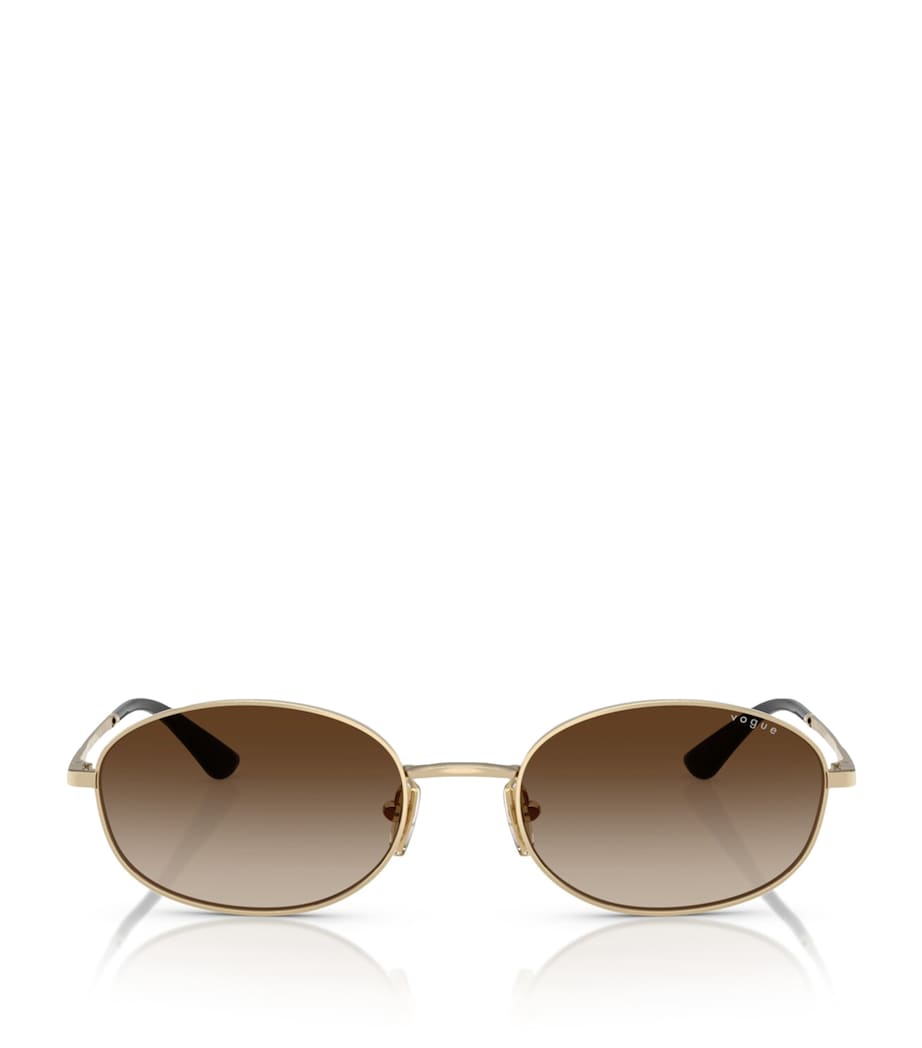 Vogue metal sunglasses with graduated tint lenses, imported from the UK