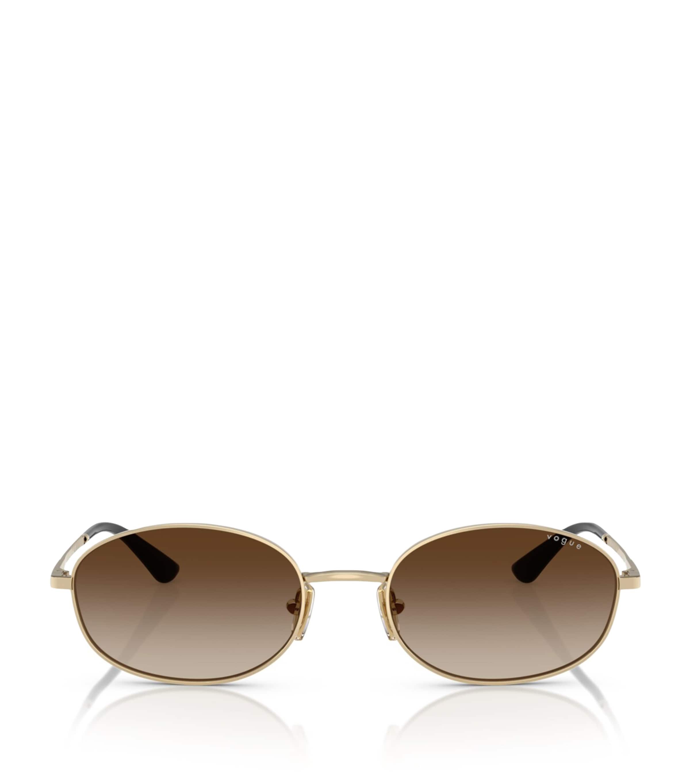 Vogue metal sunglasses with graduated tint lenses, imported from the UK