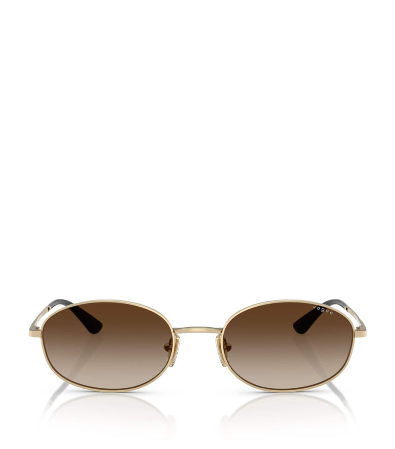 Vogue metal sunglasses with graduated tint lenses, imported from the UK