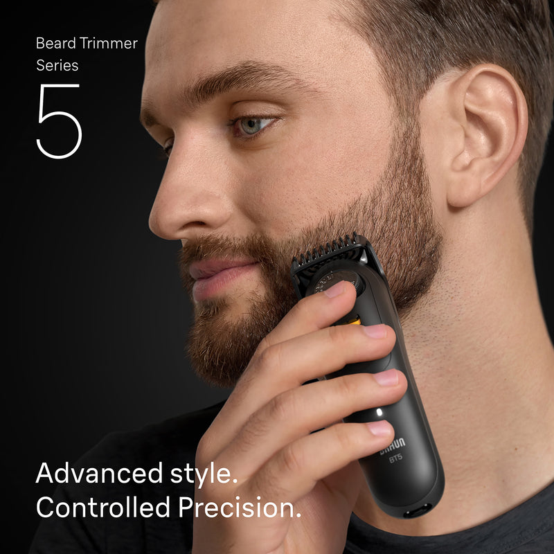 Braun Series 5 beard trimmer black BT5500, UK version