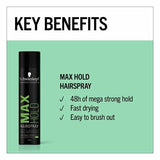 Schwarzkopf Max Hold Hairspray 400Ml GOODS Superdrug   