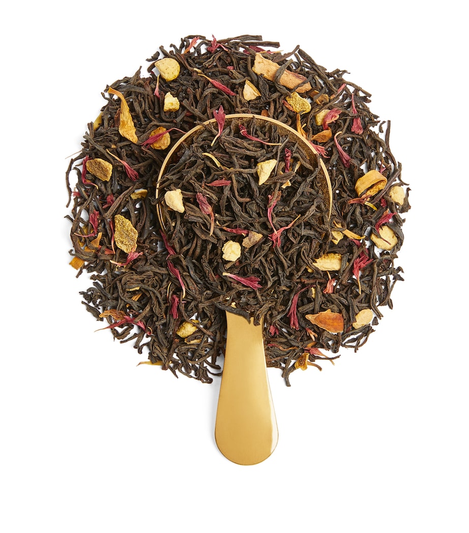 Harrods lemon flavoured black loose leaf tea 125g, UK version