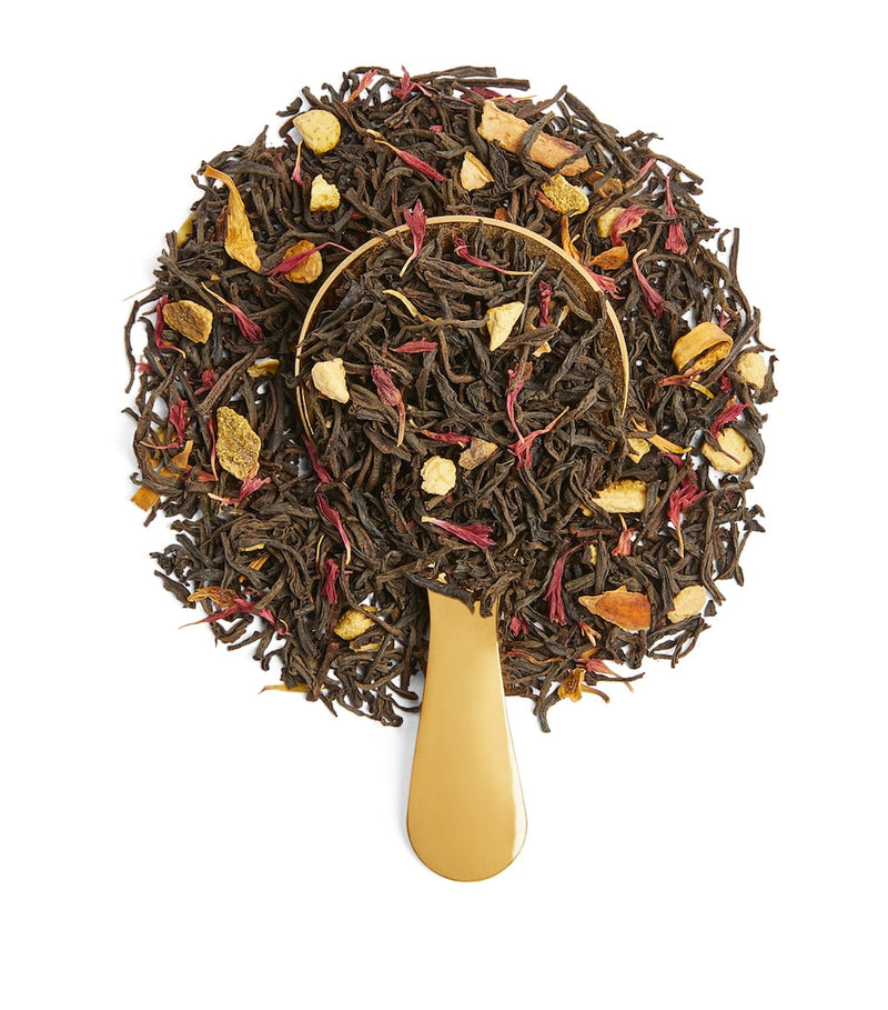 Harrods lemon flavoured black loose leaf tea 125g, UK version