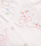 Tartine et Chocolat cotton frill-collar all-in-one 0-24 months (British brand)
