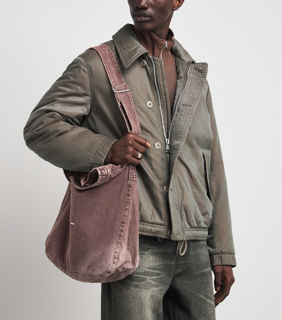 Our Legacy organic cotton messenger bag - British product