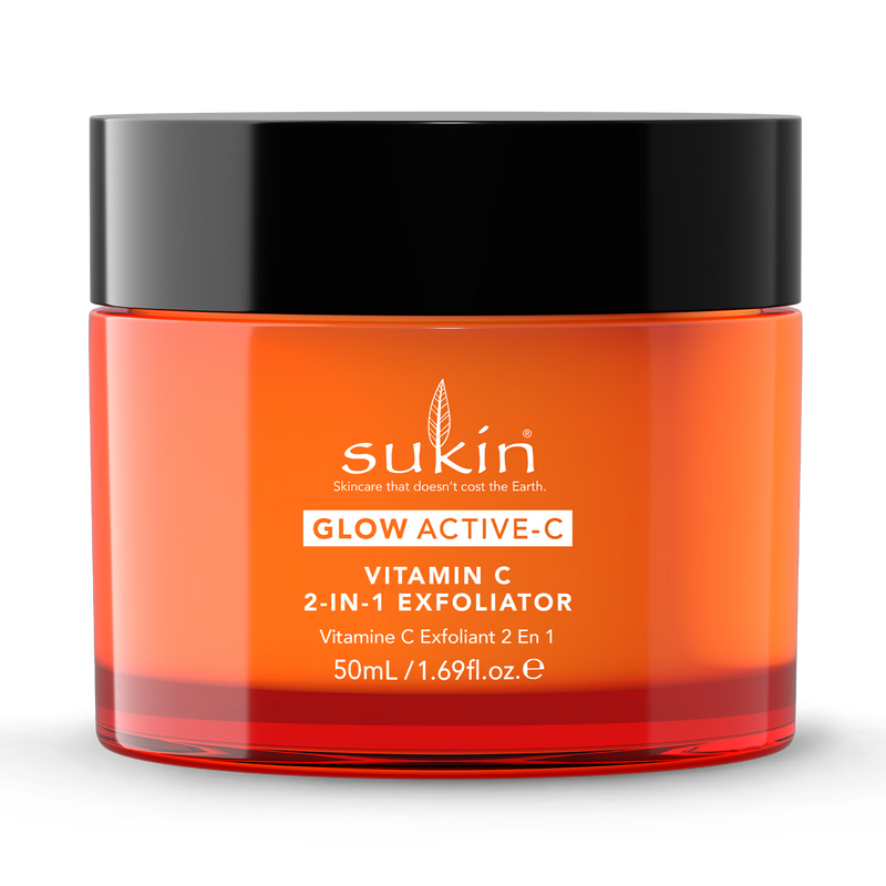 Sukin Glowactive-C Vitamin C exfoliator 50ml - British product
