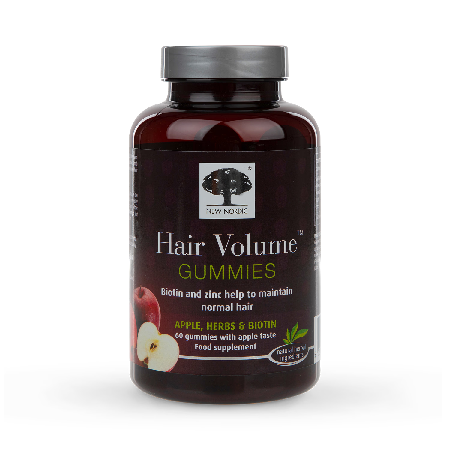 New Nordic Hair Volume Gummies 60 pack, imported from the UK