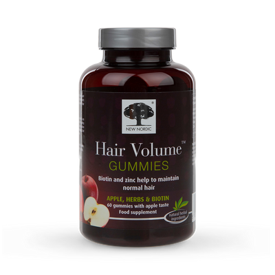 Holland & Barrett New Nordic Hair Volume Supplement Apple Flavour 60 Gummies- Buy online at McGrocer