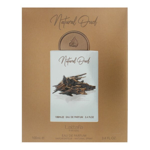 Lattafa Natural Oud EDP spray 100ml, imported from the UK