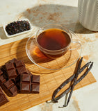 Harrods chocolate flavoured black loose leaf tea 125g, UK version