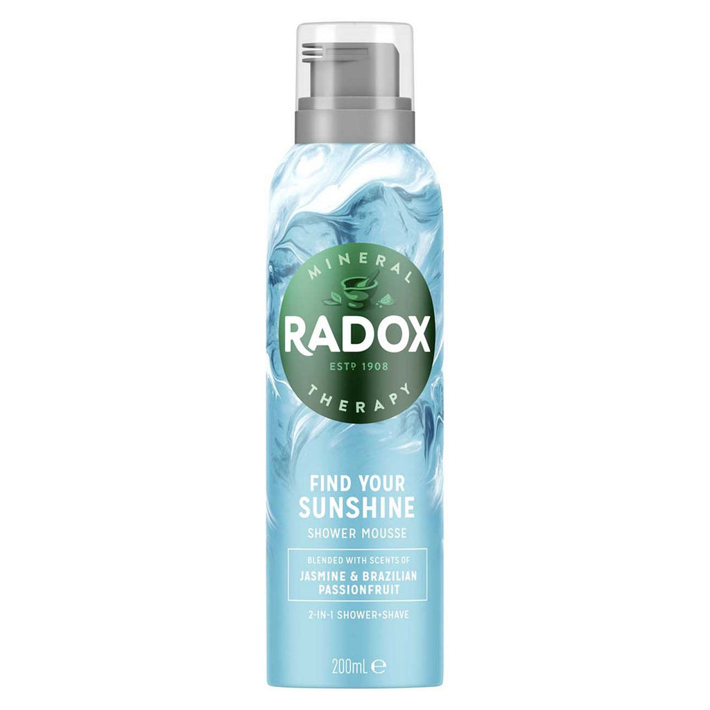 Radox Mineral Therapy 2-in-1 Shave + Shower Mousse Find Your Sunshine 200ml