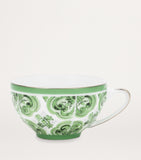 Dolce&Gabbana porcelain coffee cup and saucer with geometric print - British product