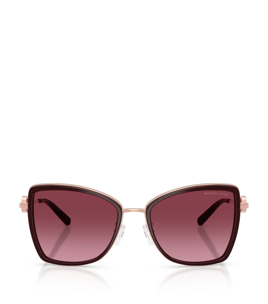 Michael Kors Corsica Schmetterlingssonnenbrille, importiert aus dem Vereinigten Königreich