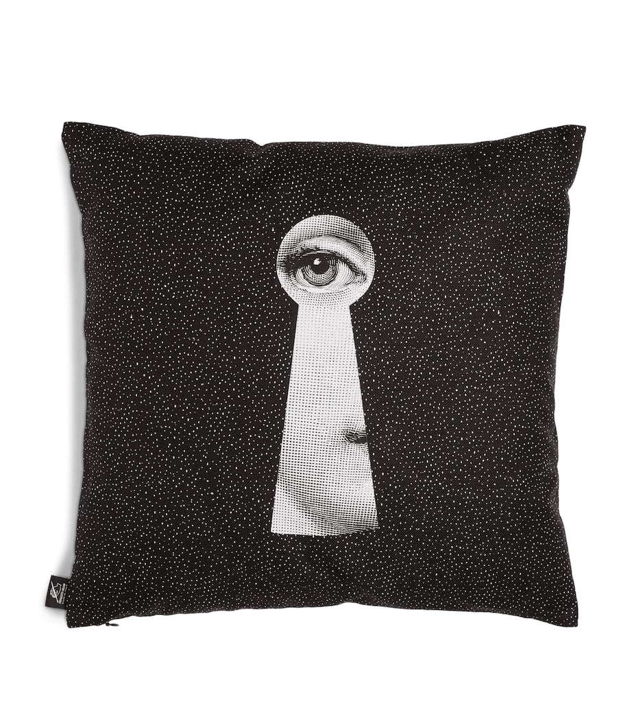 Fornasetti Chiave cushion - British product