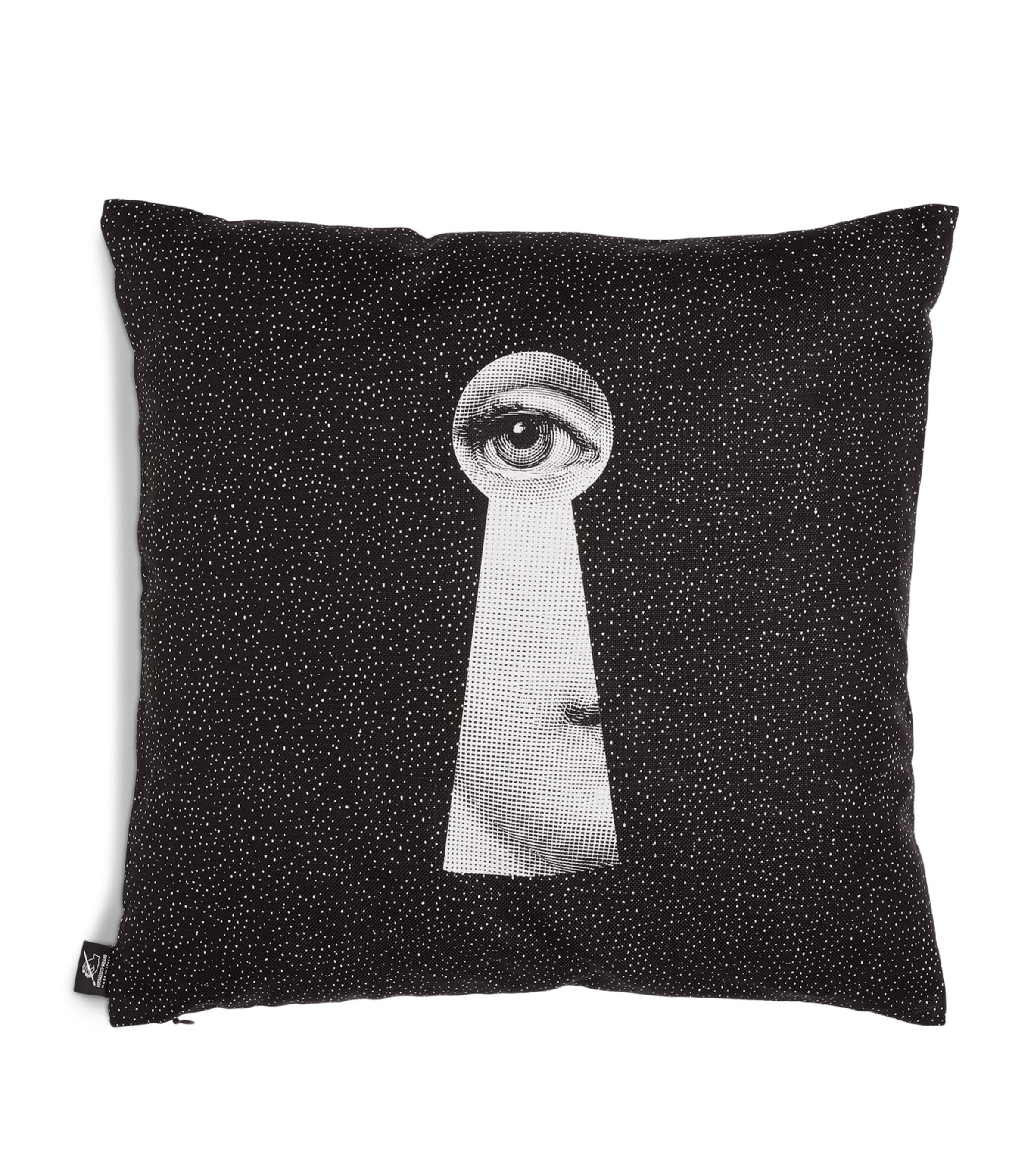Fornasetti Chiave cushion - British product