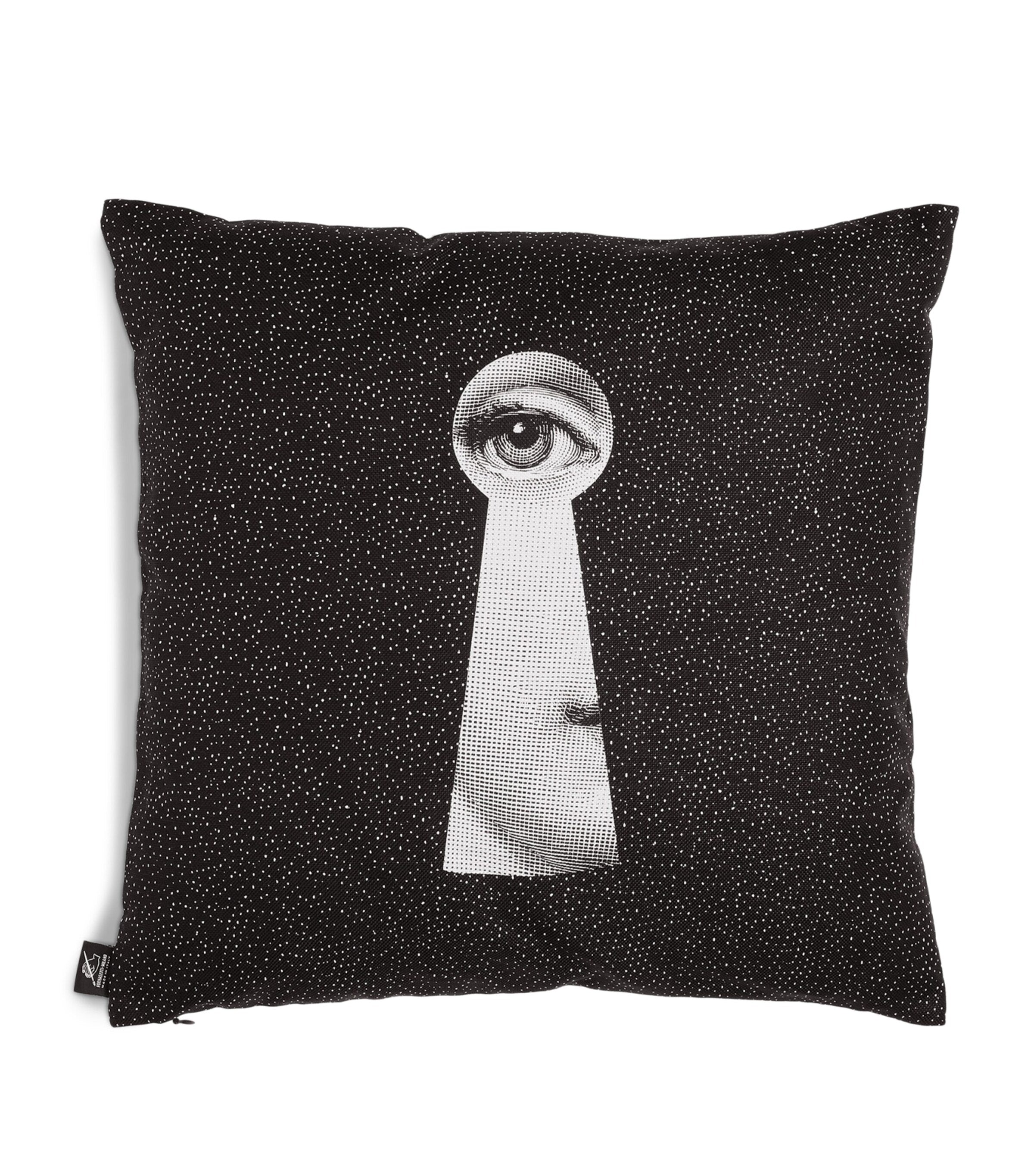 Fornasetti Chiave cushion - British product