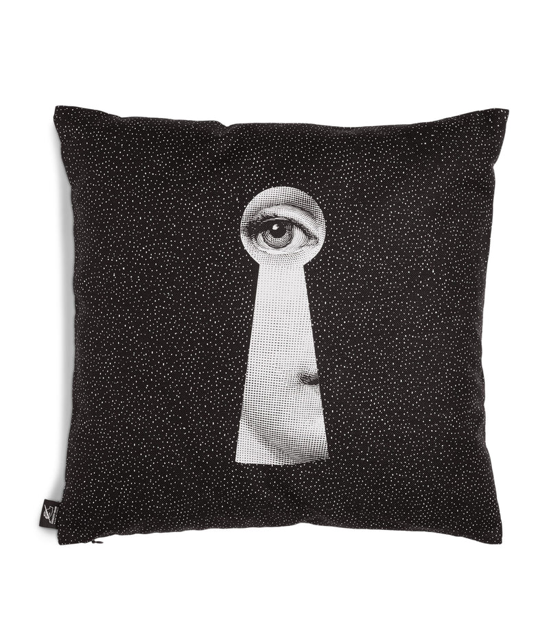 Fornasetti Chiave cushion - British product