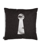 Fornasetti Chiave cushion - British product